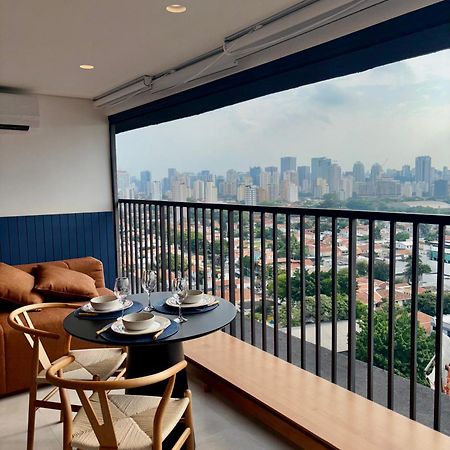 Apartamento Com Estacao De Trabalho E Vista Proximo A Faria Lima E Congonhas São Paulo Exterior foto