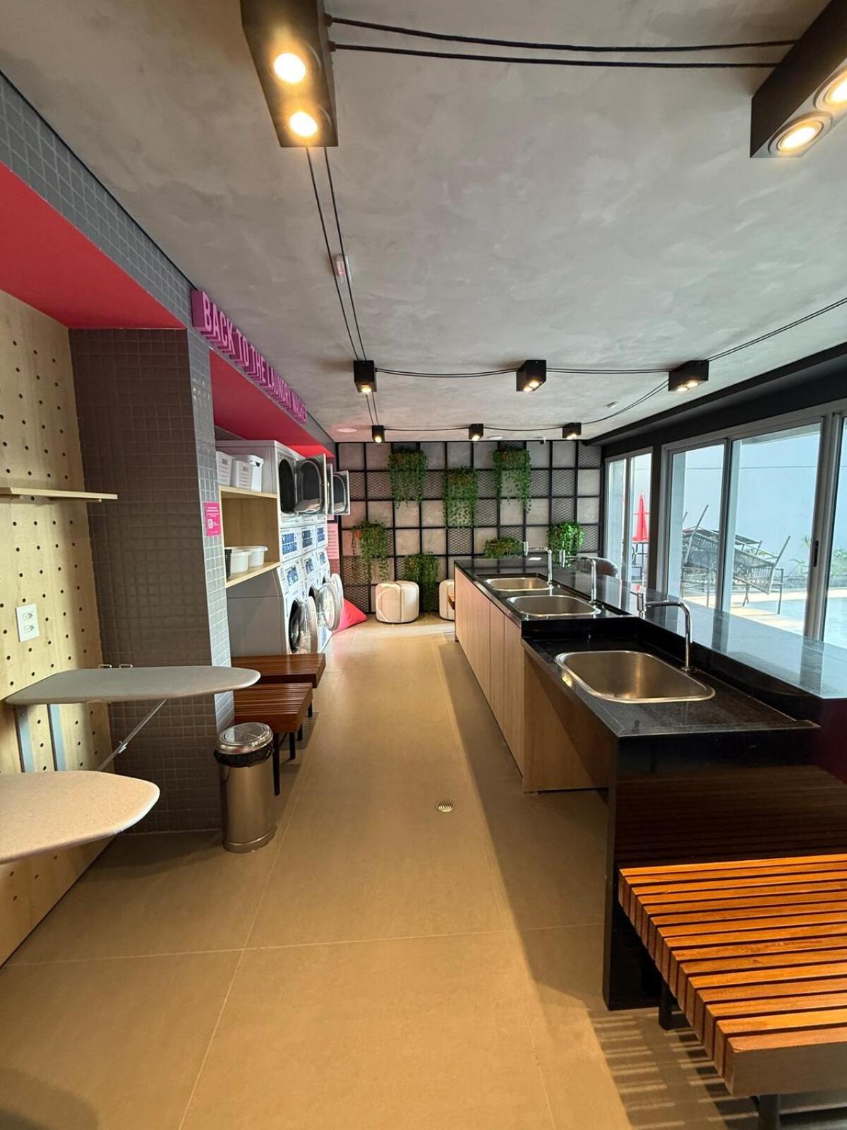 Apartamento Com Estacao De Trabalho E Vista Proximo A Faria Lima E Congonhas São Paulo Exterior foto